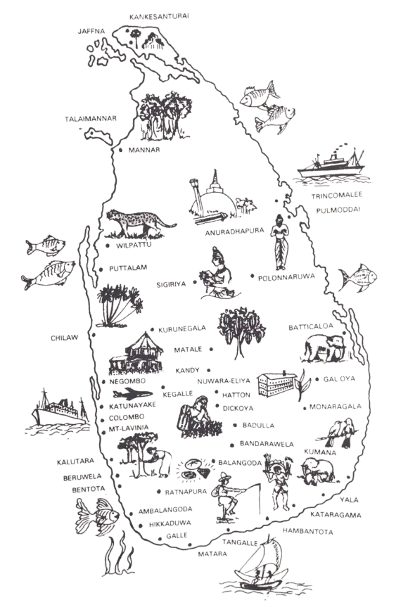 Sri Lanka Map